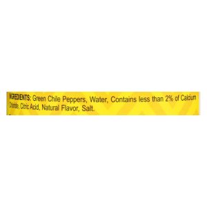 Hatch Chili Hatch Diced Hot green Chilies - Diced Green Chiles - Case of 24 - 4 oz.