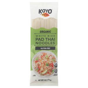 Koyo - Ndls Wht Rc Pad Thai - Case of 12-8 OZ