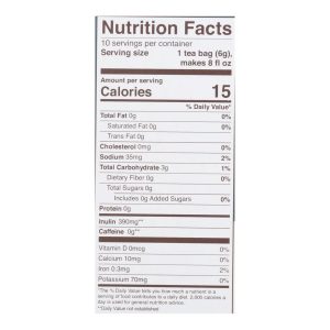 Teeccino Coffee Tee Bags - Organic - Dandelion Caramel Nut Herbal - 10 Bags