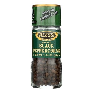 Alessi - Peppercorns Black - Case of 6 - 1.34 OZ
