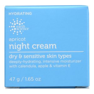 Earth Science Apricot Night Cream - 1.65 oz
