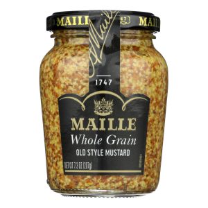 Maille Old Style Whole Grain Dijon Mustard - Case of 6 - 7.3 oz.