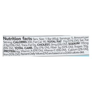 88 Acres - Bars - Chocolate and Sea Salt - Case of 9 - 1.6 oz.