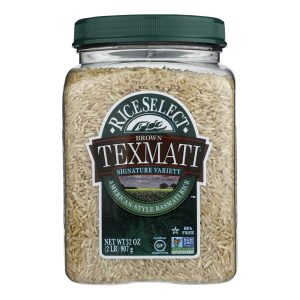 Rice Select Texmati Rice - Brown - Case of 4 - 32 oz.