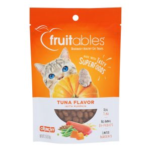 Fruitables - Cat Treats Tuna&pumpkin - Case of 10-2.5 OZ