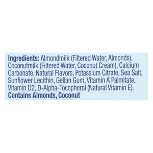 Almond Breeze - Almond Coconut Milk - Unsweetened - Case of 12 - 32 fl oz.