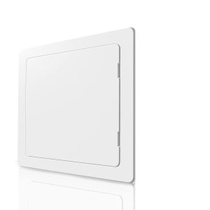 Access Panel for Drywall   24x24 inch   Wall Hole Cover   Access Door   Plumbing Access Panel for Drywall   Heavy Durable Plastic White
