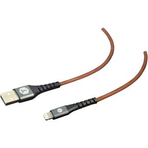 ToughTested TT-PC8-IP2 PRO Armor Weave Lightning to USB Cable with Slim Tip, 8-Ft.
