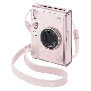 FUJIFILM 16962315 instax mini Evo Hybrid Instant Camera (Gentle Rose)