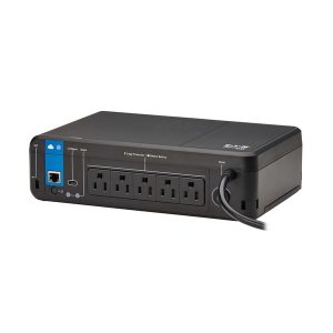 Tripp Lite by Eaton BC850RNC 5-AC Outlet 850-VA/450-Watt PC/Network/POS Cloud-Connected Desktop UPS with 190-Joules Surge Protection, 5-Ft. Cord, BC850RNC