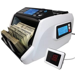 Nadex Coins NCC1-1139 V5400 Mixed-Denomination Money Counter and Counterfeit Detector