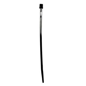 ProBrand CABTIEHS418BL 1,000-Pack 4-In. Heat-Stabilized UV-Resistant Nylon 6/6 Cable Ties, 18-Lb. Tensile Strength, Temperature-Rated -40deg F to 257deg F, UV Black