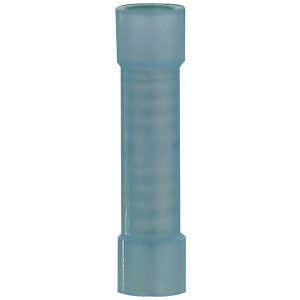 Install Bay BNBC Nylon Butt Connectors, 100 Count (16-14 Gauge; Blue)