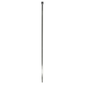ProBrand CABTIE840GR 100-Pack 8-In. Nylon 6/6 Standard Cable Ties, 50-Lb. Tensile Strength, Temperature-Rated -40deg F to 185deg F, UL Rated for Indoor Use, Gray