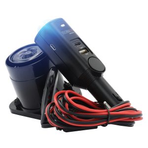 Technaxx 4927 Pro TX-168 Rechargeable Universal Car Alarm with Siren and Remote